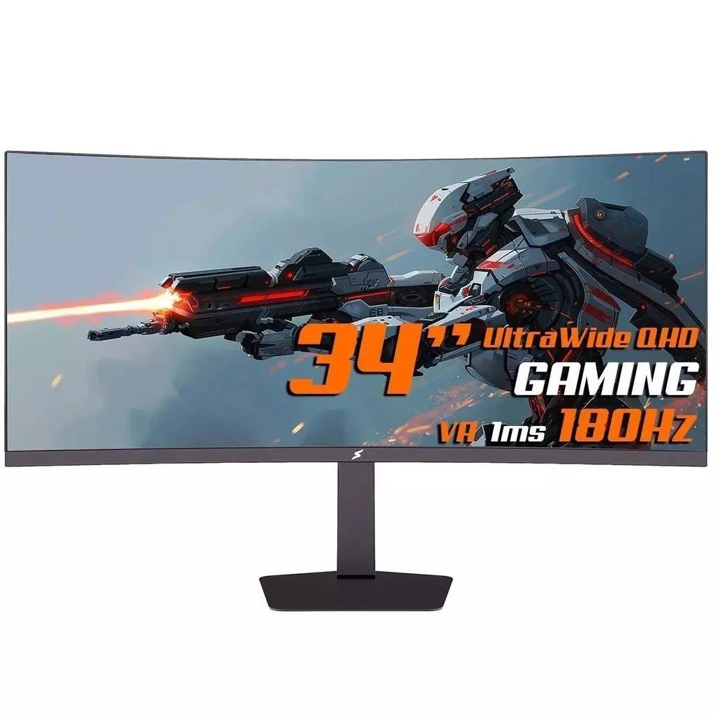 monitores superfframe enterprise 34 ultrawide quad hd va 1ms 180hz