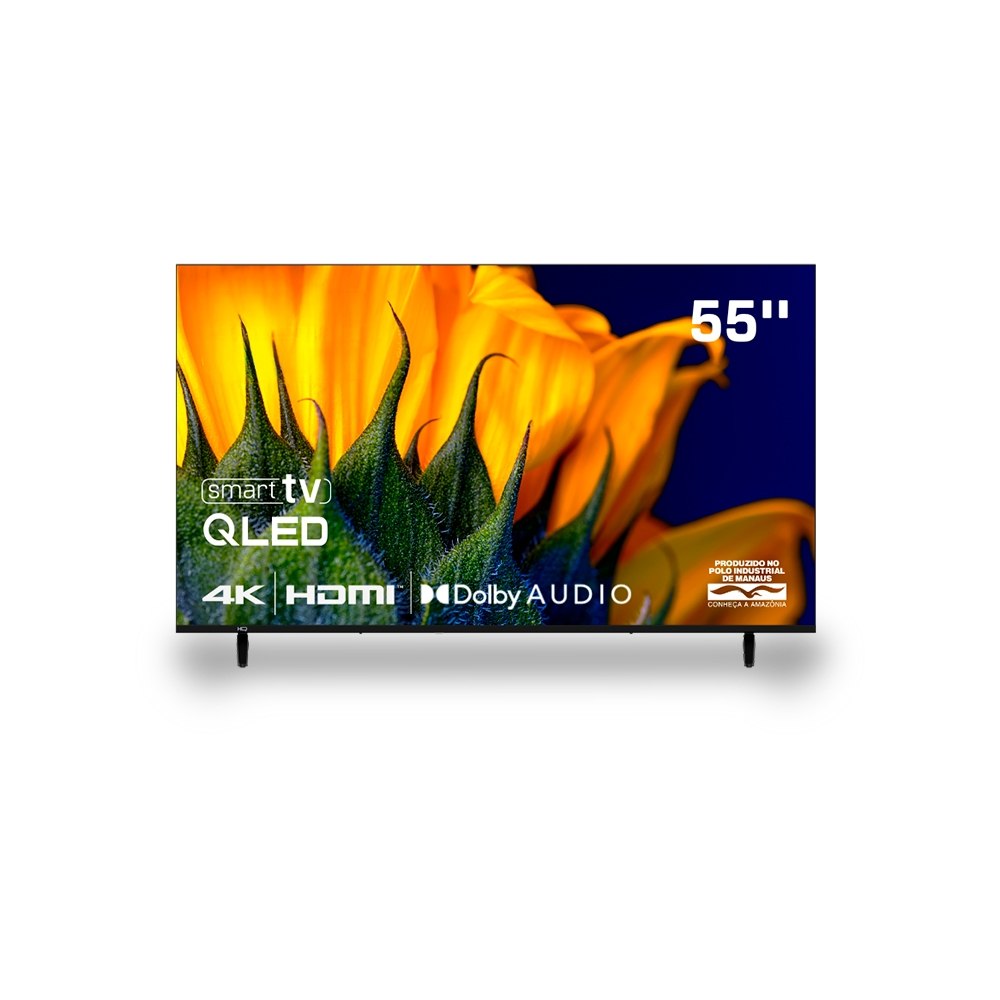 tv hq qled55sm 55 polegadas 4k wifi bluetooth