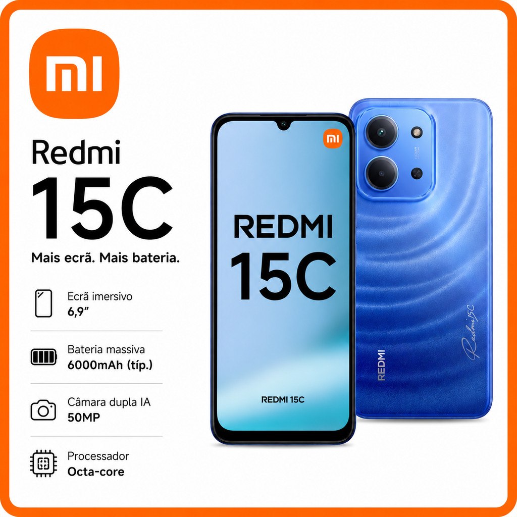 Celular Xiaomi Redmi 15C