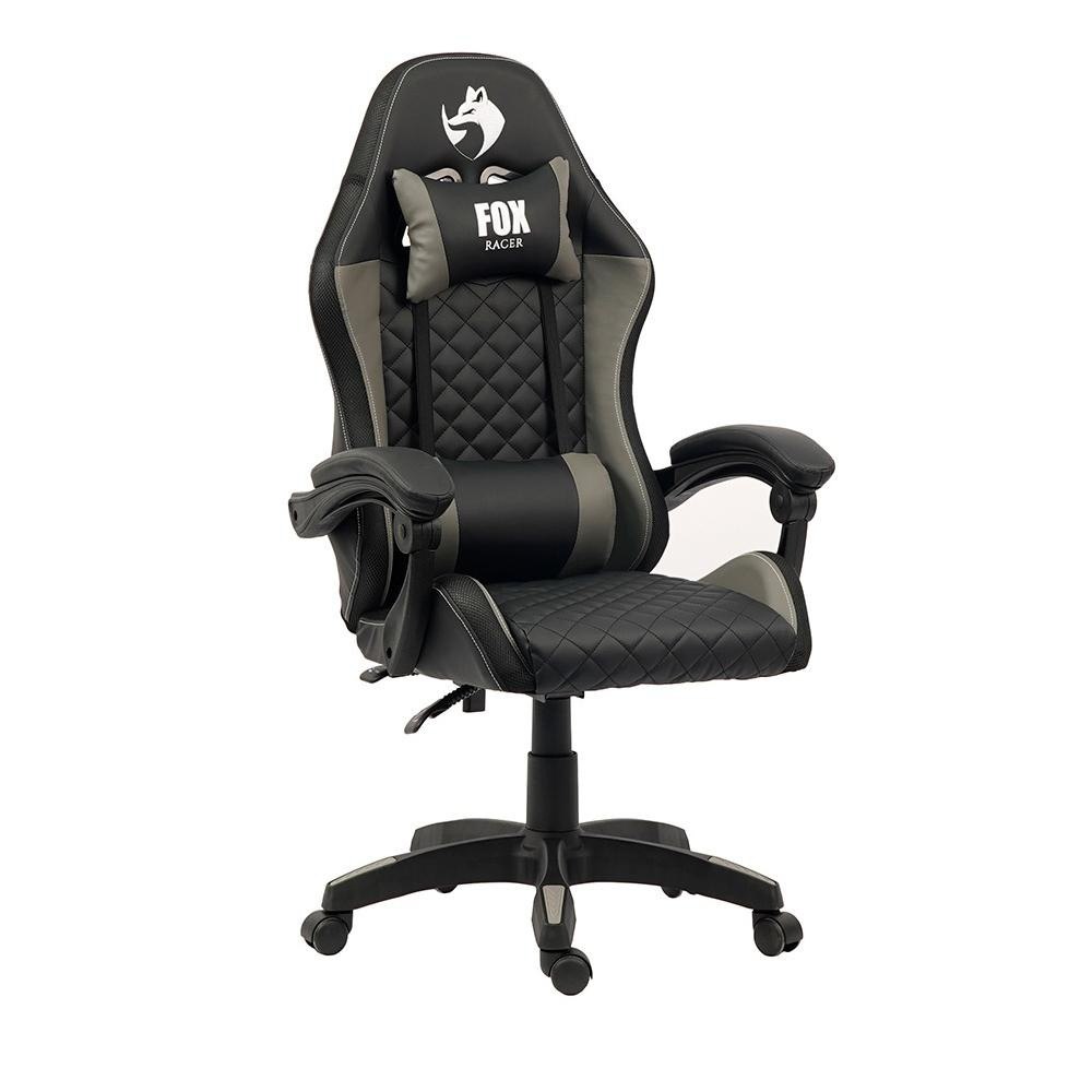 cadeira gamer fox racer vulpes wz-318 cinza