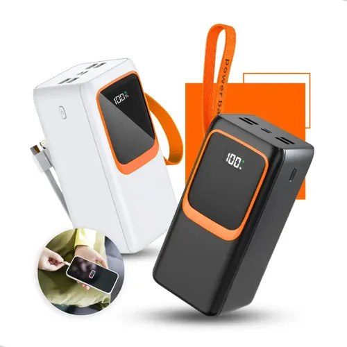 Power Bank Turbo Carregador Portátil 50.000mah