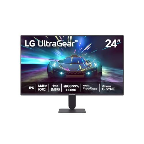 Monitor LG Ultragear 24" Full HD 144Hz 1ms