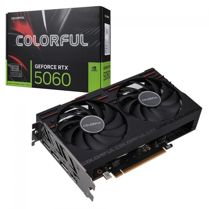 Placa de Vídeo NVIDIA RTX 5060 Gaming