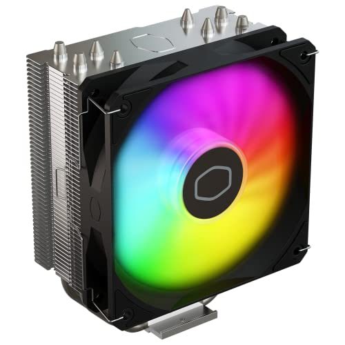 PARCELADO! Cooler Master Hyper 212 Spectrum V3, Cooler de CPU com ARGB, Ventoinha PWM 120mm, 4 Tubos de Calor, 152mm de Altura, Compatível c