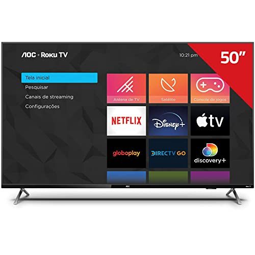 TV AOC 50U6125/78G 50" 4K Roku TV