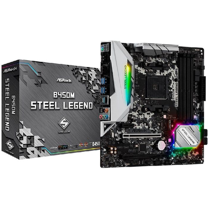Placa Mãe ASRock B450M