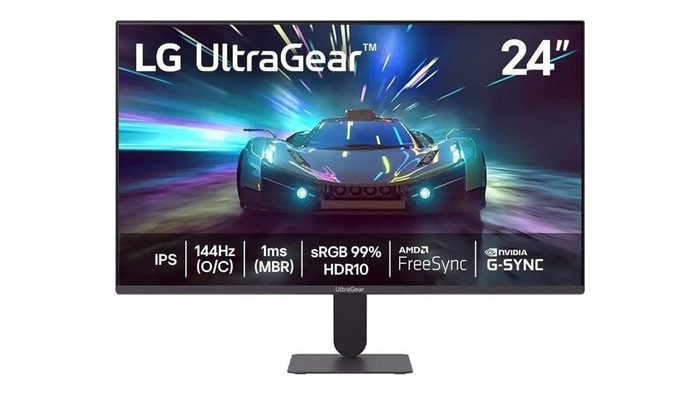 Monitor LG Ultragear 24" Full HD 144Hz 1ms