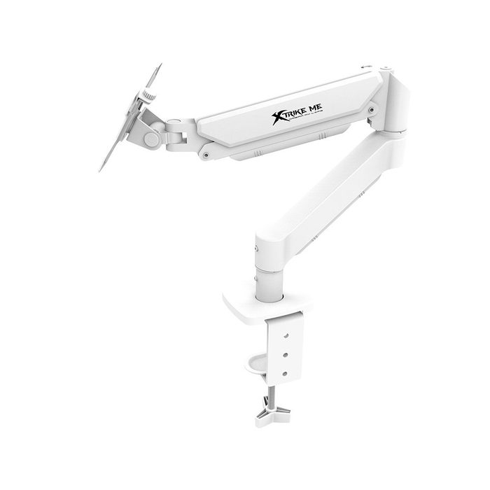 Suporte De Mesa Articulado Para Monitores De 13 A 32 Xtrike Me Ajuste De Altura Pistao A Gas Vesa Branco Ht 20Wt