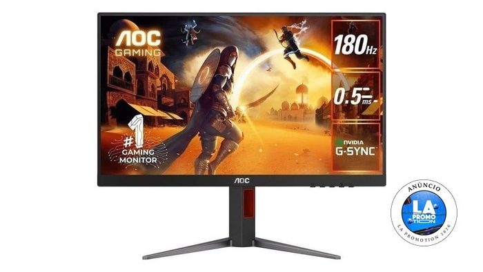 Monitor AOC 24G4 24" IPS 180Hz 0.5ms