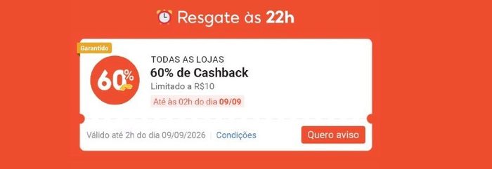 🟠 Resgate hoje AS 22:00 para usar AMANHÃ