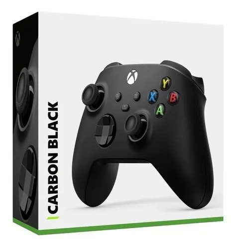 Controle Xbox Series X|s Sem Fio Carbon Black Original Carbon Black