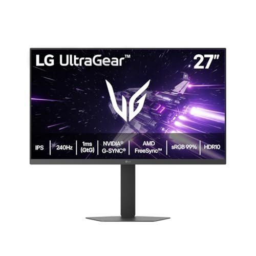 Monitor LG Ultragear 27" Full HD 240Hz 1ms