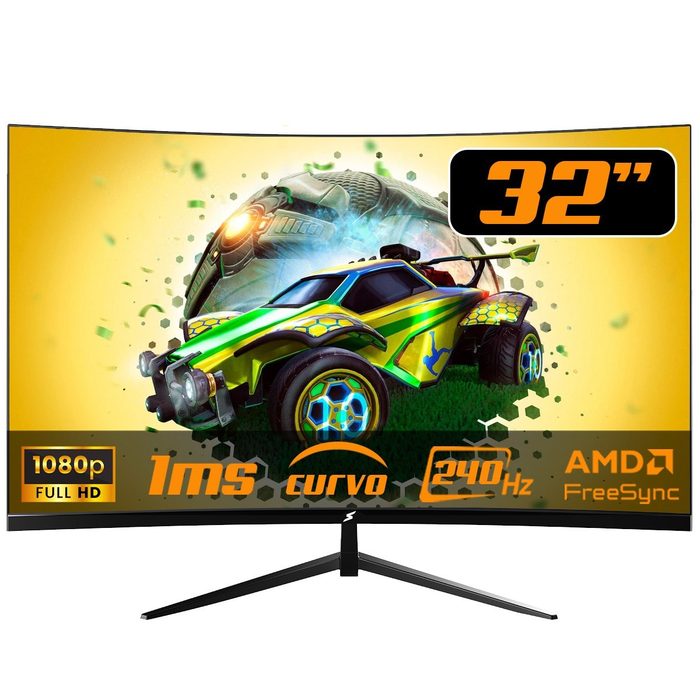 Monitor Gamer Superframe Ultra 32 Pol Curvo Full Hd 1Ms 240Hz Va Hdr Freesyncg Sync Hdmidp Sf Mn Ult32Fsvce1B