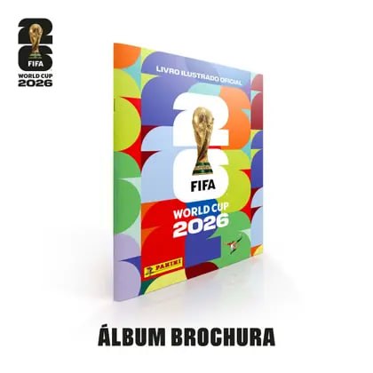 Álbum de Figurinhas Brochura Copa do Mundo Fifa 2026 EUA Panini