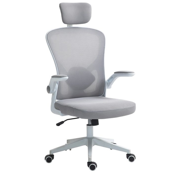 Cadeira De Escritorio Dr Office Work Cinza Mesh Dr Ch Wkr3Dg