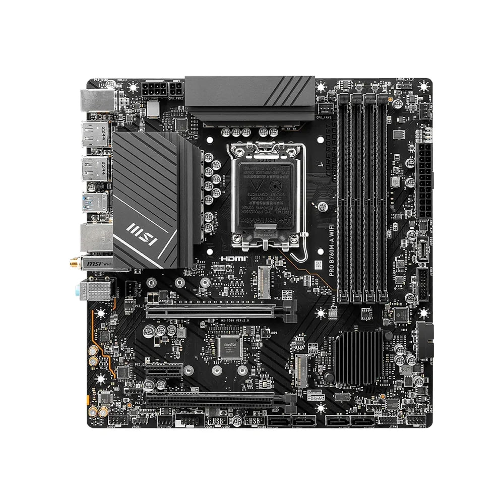 placa mãe msi pro b760m-a wifi lga 1700 ddr5