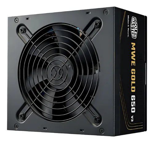 fonte cooler master mwe gold 650 v3 650w atx 3.1