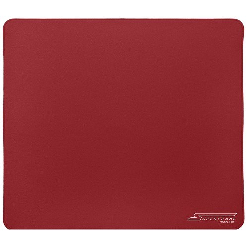 mousepad gamer superframe pro player xl control 490x420x4mm vermelho sf-mp-ppclr