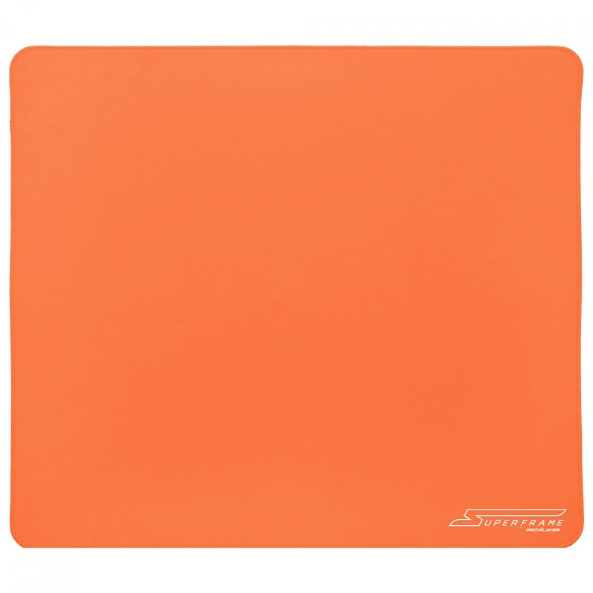 mousepad gamer superframe pro player xl control 490x420x4mm laranja sf-mp-ppclo