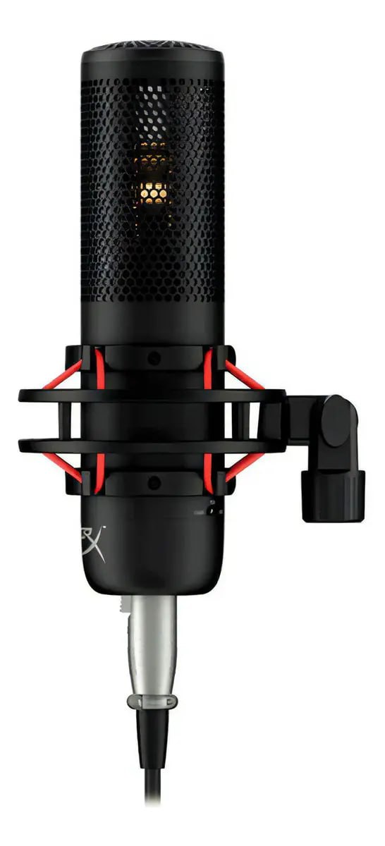microfone hyperx procast preto