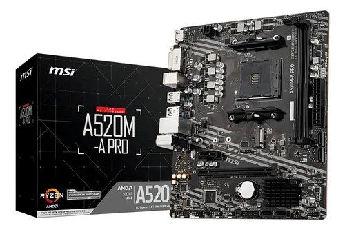 Placa Mãe MSI A520M
