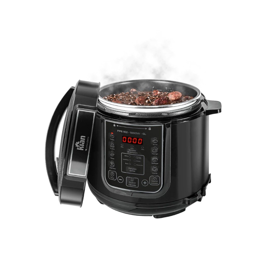 eletrodomésticos kian 6l preto