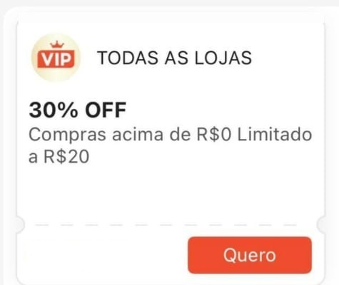 Shopee Vip Novos Assinantes apenas no APP