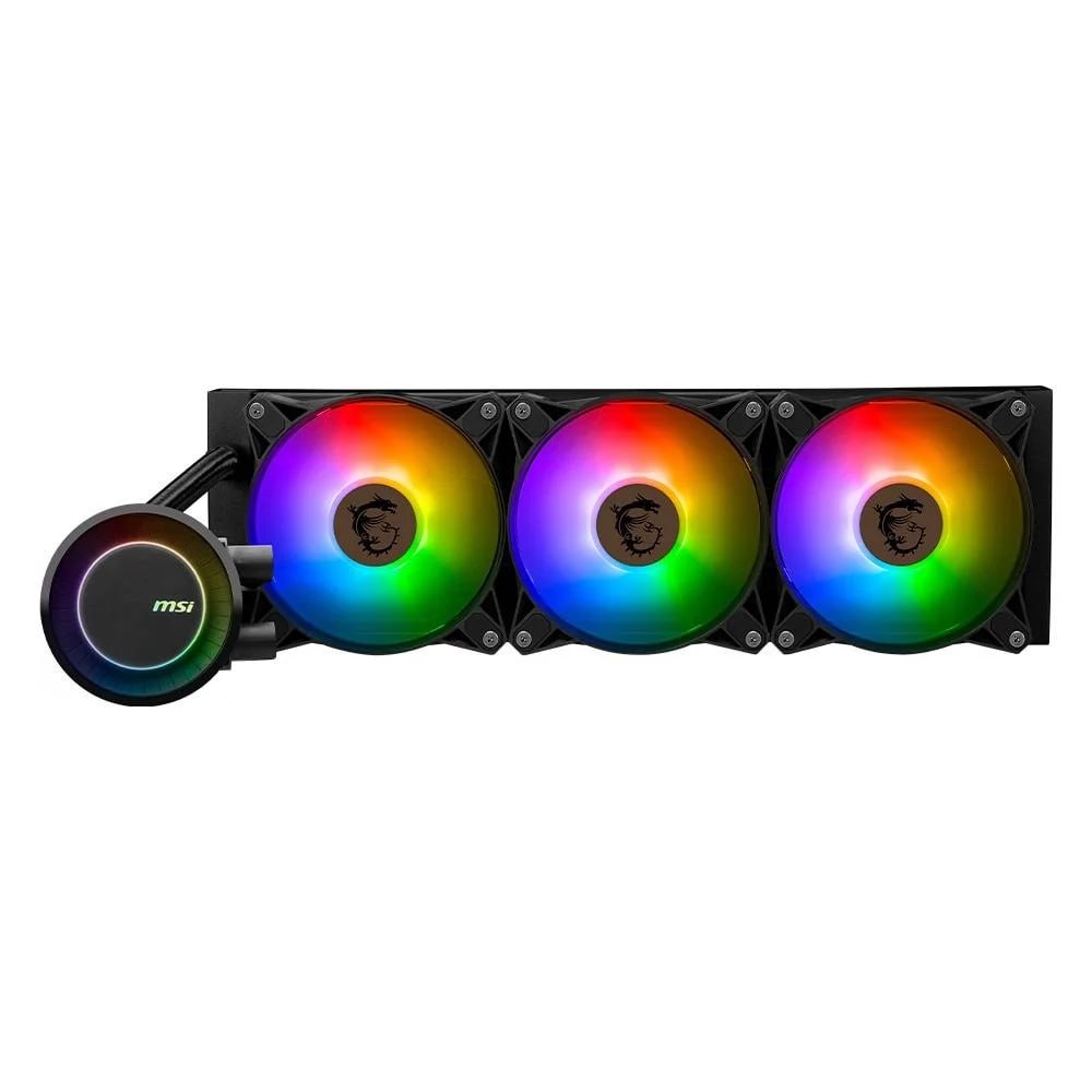 refrigeracao liquida msi mag coreliquid e360 360mm argb preto
