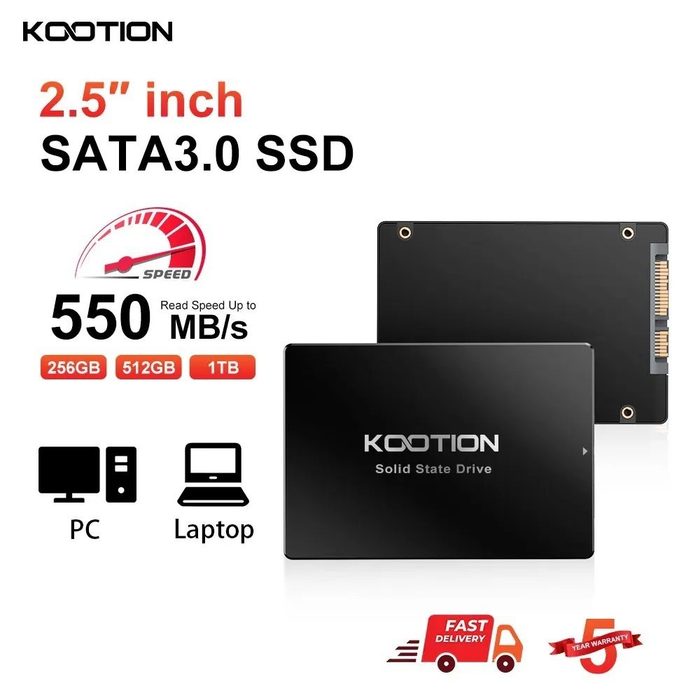 🎮 SSD Sata Kootion Iii 550MB/S