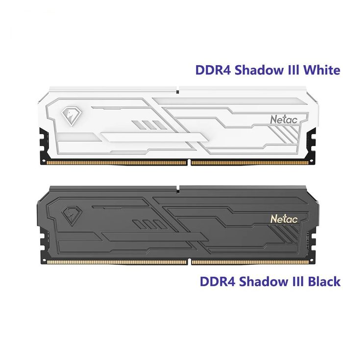 Memória RAM Netac Shadow III DDR4 2x8GB 3200MHz