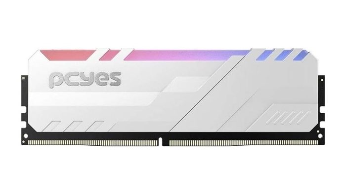 Memoria Gamer Pcyes Udimm 32Gb Ddr4 3200Mhz White Com Rgb - Pm323200D4Wr