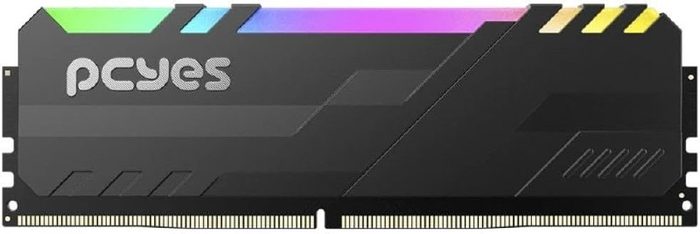 MEMORIA GAMER PCYES UDIMM 32GB DDR4 3200MHZ BLACK COM RGB - PM323200D4BR