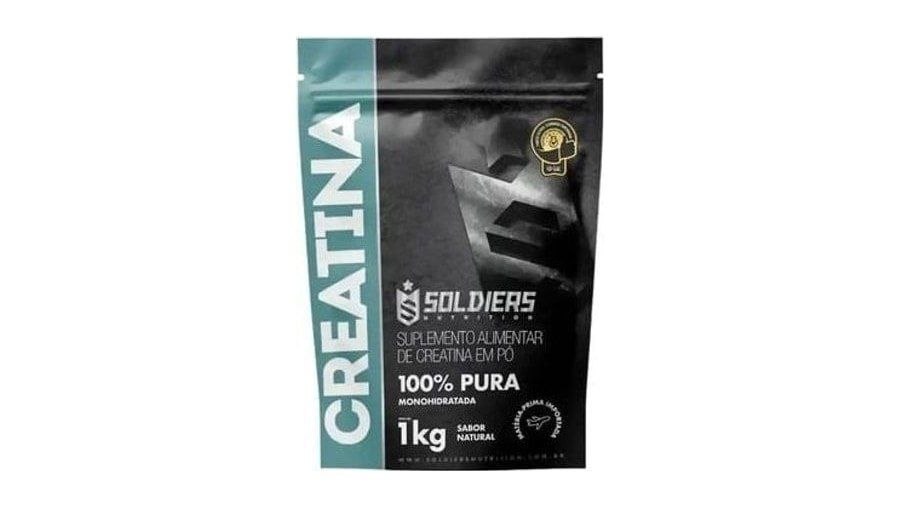 suplemento alimentar soldiers nutrition creatina monohidratada em pó 1kg