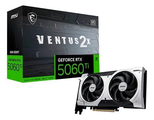 Placa de Vídeo MSI RTX 5060 Ti