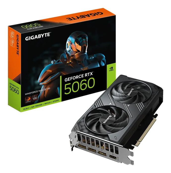 Placa de Vídeo Gigabyte RTX 5060 Windforce
