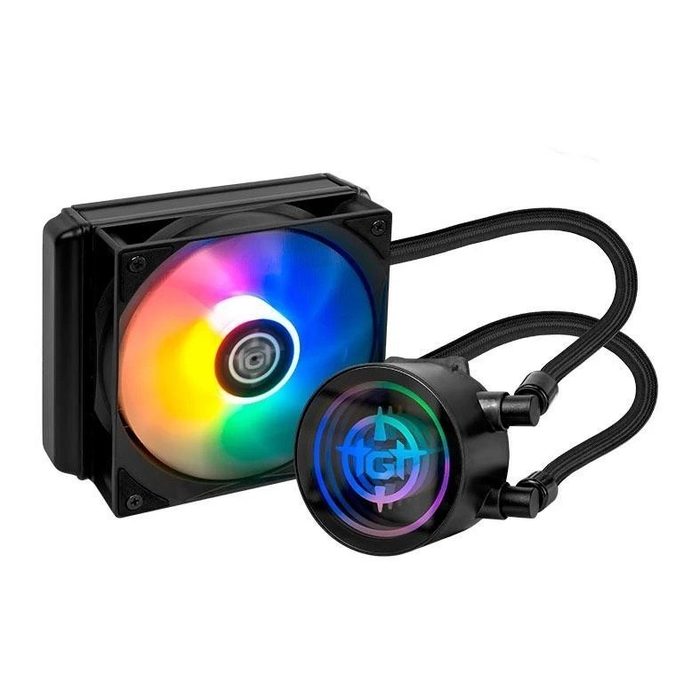 Water Cooler TGT Spartel V3, Rainbow, 120mm, Preto, TGT-SPLV120-BK01