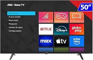 TV AOC 50U7045/78G 50" 4K Roku TV