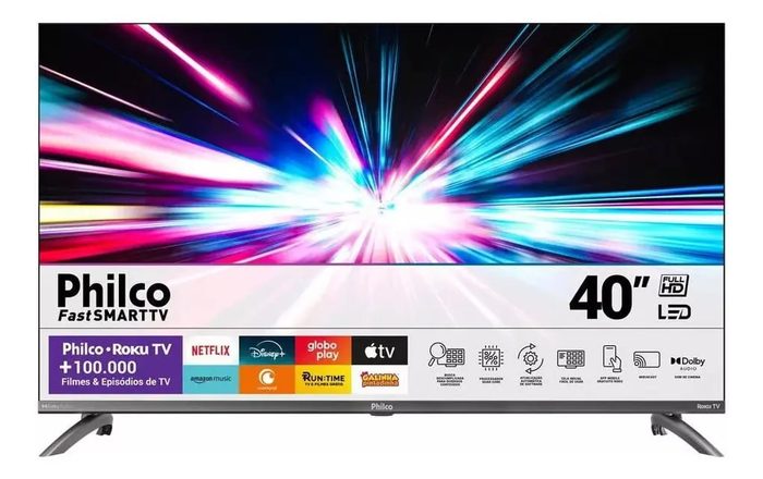 TV Philco PTV40 40" Full HD Roku TV
