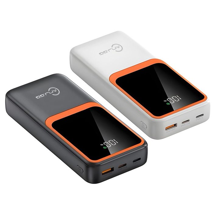 Carregador portátil Power Bank 20000mah de turbina de 22,5w super rápido