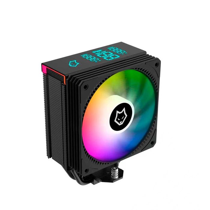 Air Cooler Gamer Husky Alisius 500 Argb Com Display Amd Intel 120Mm 220W Hac500Pt