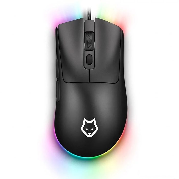Mouse Gamer Husky Arrow Rgb 16000 Dpi 7 Botoes Preto Hms300Pt