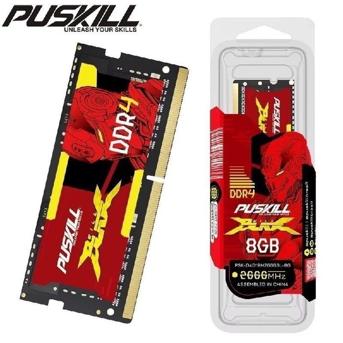 memória ram puskill ddr4 8gb 3200mhz
