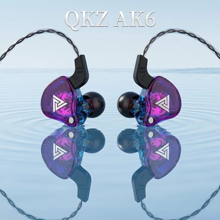 fone de ouvido qkz ak6