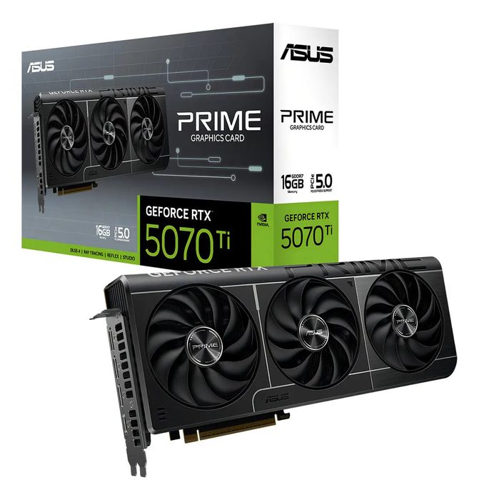 Placa de Vídeo ASUS RTX 5070 Ti