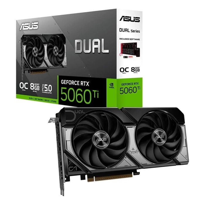 Placa de Vídeo ASUS RTX 5060 Ti Dual