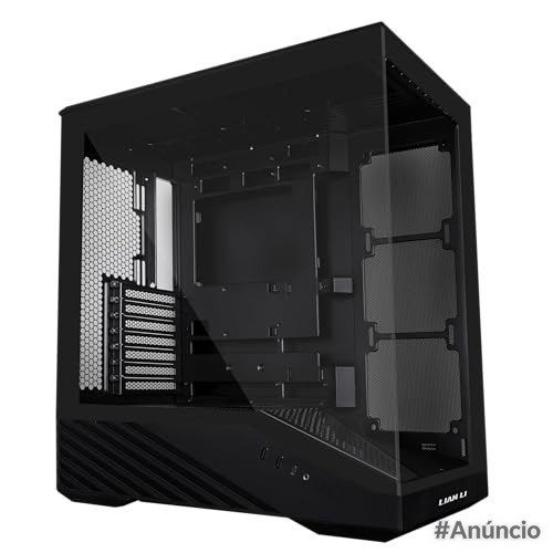 PARCELADO! Gabinete Gamer Lian Li Vector V100 Preto Sem Fans V100X