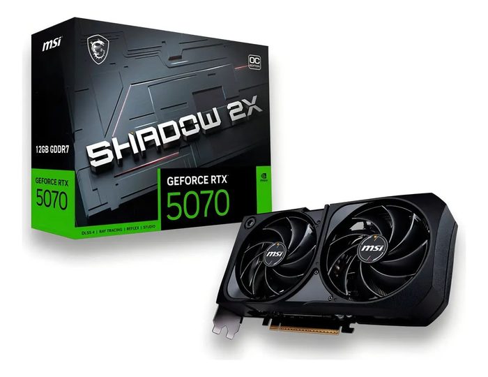 Placa de Vídeo MSI RTX5070