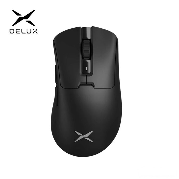 Mouse Ergonômico Delux M900Pro 2.4G 26000DPI RGB