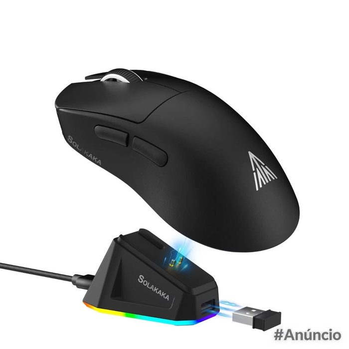 Mouse Gamer SOLAKAKA SM822 SM820 Tri-Mode