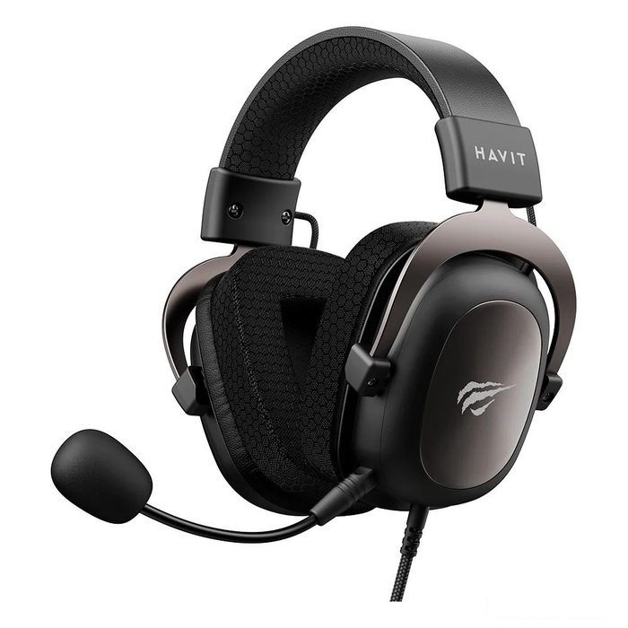 Headset Gamer Havit Drivers 53Mm Microfone Plugavel 3 5Mm Pc Ps4 Xbox One Preto Hv H2002D